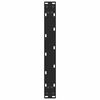 vidaXL Nogi do stolika kawowego czarne 2 szt. 50x(30-31) cm stal