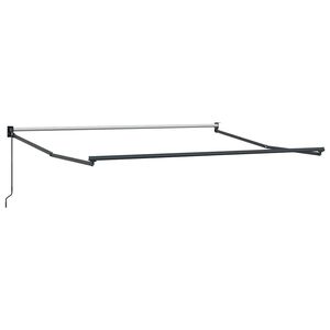 vidaXL Rama manualnej markizy 3 x 2,5 m antracytowy