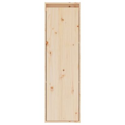 vidaXL Szafka ścienna, 30x30x100 cm, lite drewno sosnowe