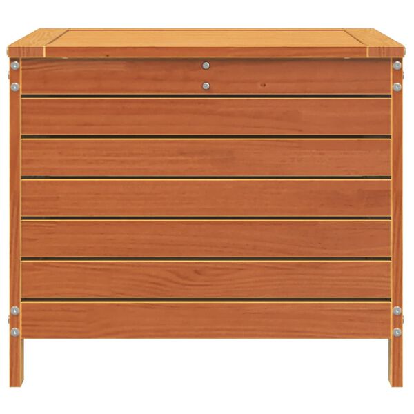 vidaXL Podnóżek ogrodowy, woskowy brąz, 62x63,5x53,5 cm, sosnowy