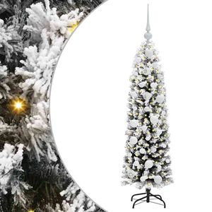 vidaXL Sztuczna choinka z podstawą Zielony 120 cm PVC, stal i plastik