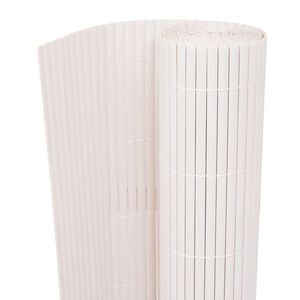 vidaXL Ogrodzenie Ogrodowe Biały 150 x 300 cm PVC