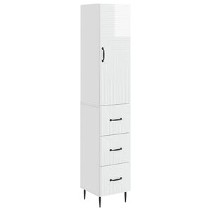 vidaXL Zestaw szafek 2 szt. 33 x 34,5 x 90 cm Drewno inżynieryjne