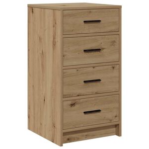 vidaXL Bufet dąb artisan 40 x 41 x 75 cm Drewno inżynieryjne
