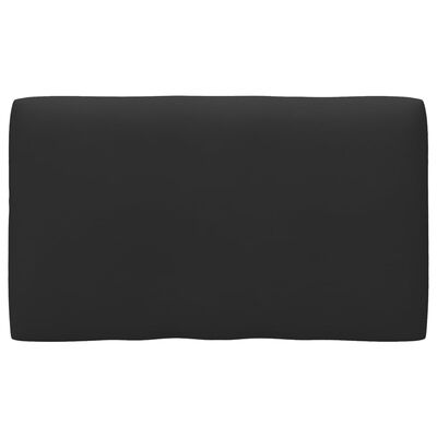 vidaXL Poduszki na sofę z palet, 3 szt., czarne