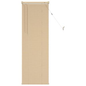 vidaXL Żaluzja wenecka Jasnobrązowy ze wzorem 150 x 40 cm PVC