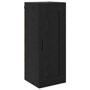 vidaXL Szafka wisząca Czarny Dąb 34,5 x 34 x 90 cm Drewno inżynieryjne