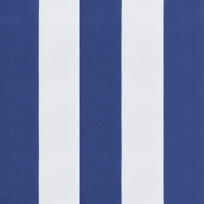 vidaXL Poduszki ozdobne, 4 szt., biało-niebieskie paski, 50x50 cm