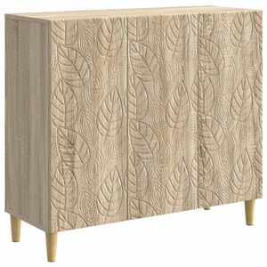 vidaXL Bufet dąb Sonoma 89 x 34,5 x 80 cm Drewno inżynieryjne