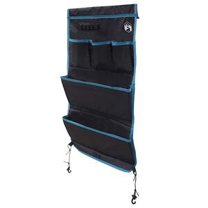vidaXL Torba do przechowywania Czarny i niebieski 91 x 47,5 cm oxford