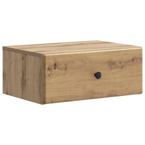 vidaXL Wisząca Szafka Nocna Dąb artisan 49 x 34,5 x 20 cm
