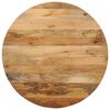 vidaXL Blat stołu, &Oslash; 70x3,8 cm, okrągły, surowe lite drewno mango