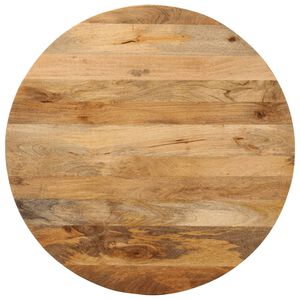 vidaXL Blat stołu, &Oslash; 70x3,8 cm, okrągły, surowe lite drewno mango