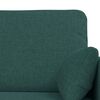vidaXL Sofa 2 pcs Ciemna zieleń 158 x 78 x 80 cm tkanina