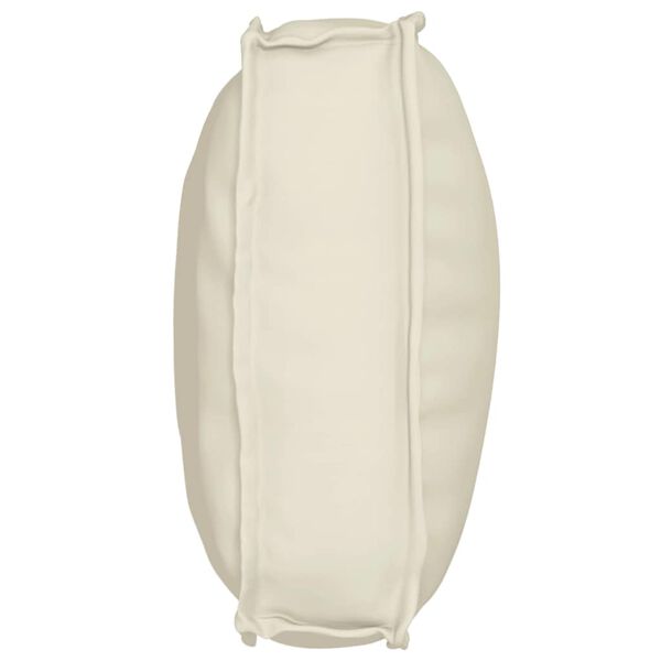 vidaXL Poduszka Kremowy 70 x 40 x 12 cm Materiał Oxford