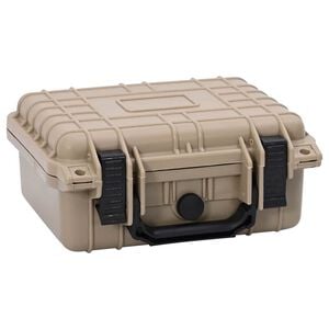 vidaXL Twarda walizka piaskowy 27 x 24,5 x 12,5 cm Polipropylen i ABS