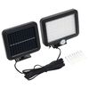 vidaXL Lampa solarna z czujnikiem ruchu, białe LED
