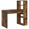 vidaXL Biurko Dąb wędzony Drewno inżynieryjne 113 x 54 x 120 cm