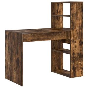 vidaXL Biurko Dąb wędzony Drewno inżynieryjne 113 x 54 x 120 cm