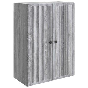 vidaXL Szafka ścienna Szary Sonoma 66 x 34,5 x 90 cm