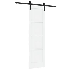 vidaXL Drzwi przesuwne 61 x 198,5 cm Lite drewno sosnowe