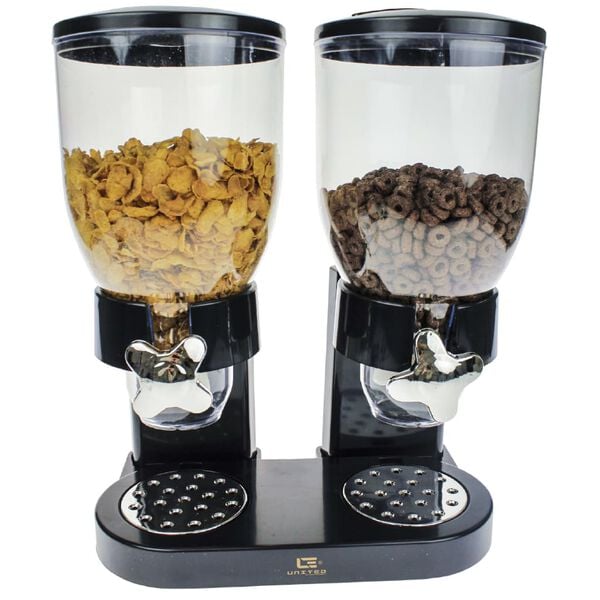 United Entertainment Dozownik do płatk&oacute;w kukurydzianych, czarny