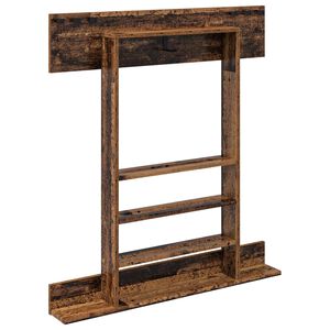 vidaXL Stojak na kij bilardowy Drewno inżynieryjne 93 x 12 x 103 cm