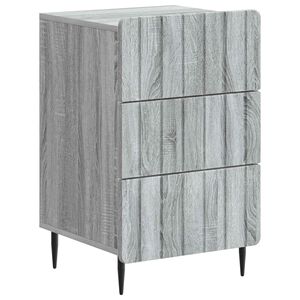vidaXL Szafka Nocna Szary Sonoma 43x 41 x 68 cm Drewno inżynieryjne