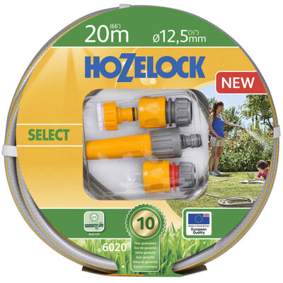 Hozelock Wąż ogrodowy Select z zestawem startowym, 20 m