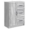 vidaXL Bufet Szary Sonoma 66 x 34,5 x 87 cm Drewno inżynieryjne