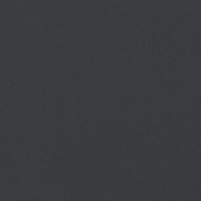 vidaXL Poduszka na ławkę ogrodową, czarna, 180x50x3 cm, tkanina