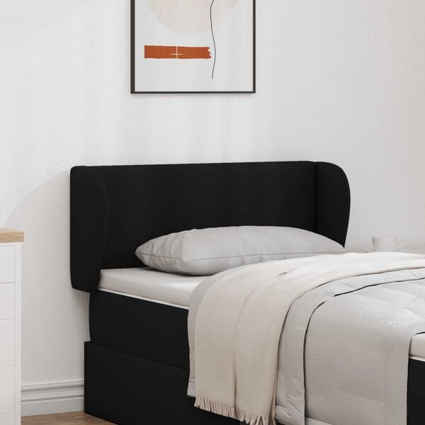 vidaXL Ucho Głowy Czarny 40 x 23 x 6 cm PVC