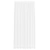 vidaXL Firanka Koronkowa z zasłonami Biały 280 x 200 cm Poliester