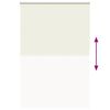 vidaXL Roleta zaciemniająca Off White 165x210 cm Szerokość tkaniny