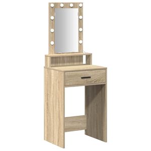 vidaXL Toaletka Brązowy 50 x 41 x 140 cm Drewno inżynieryjne