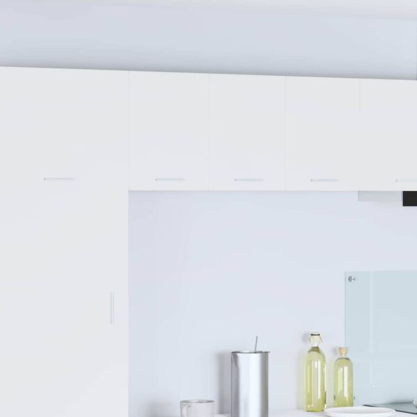 vidaXL Szafka wisząca z przechowywaniem 2 pcs Biały 30 x 31 x 40 cm