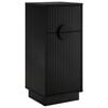 vidaXL Bufet VENRAY Czarny 35 x 33 x 77,5 cm Drewno inżynieryjne