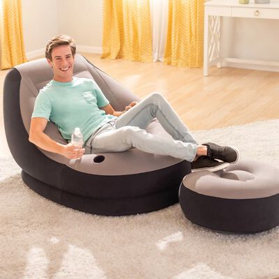 Intex Fotel dmuchany z pufem Ultra Lounge Relax, 68564NP