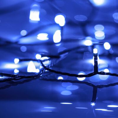 vidaXL Sznur lampek LED, 1000 niebieskich diod, 100 m, PVC