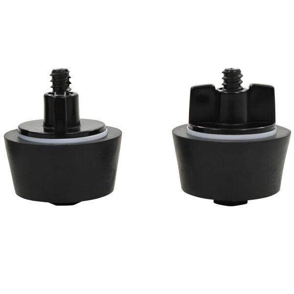 vidaXL Wkładka do skimmera, zimowa typu gizzmo, 2 zatyczki, HDPE