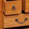 vidaXL Komoda z szufladami z szufladą Naturalny 45 x 35 x 100,5 cm