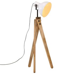 vidaXL Lampa stojąca, 25 W, biała, 45x45x120 cm, E27
