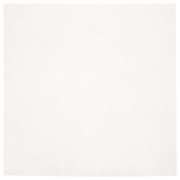 vidaXL Dywan z sztucznego kr&oacute;lika Olite Kremowy 200 x 200 cm Poliester