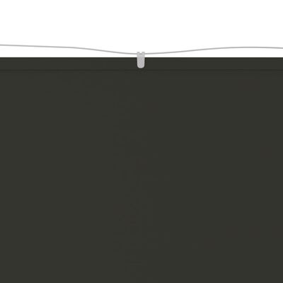 vidaXL Markiza pionowa, antracytowa, 60x600 cm, tkanina Oxford