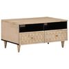 vidaXL Stolik kawowy, 80x54x40 cm, lite drewno mango