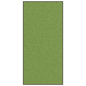 vidaXL Dywanik wejściowy Zielony i Czarny 120 x 250 cm Poliamid i PVC