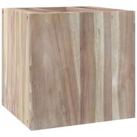 vidaXL Łazienkowa szafka ścienna, 41x38x40 cm, lite drewno tekowe