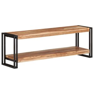 vidaXL Szafka pod TV, 120x30x40 cm, lite drewno akacjowe