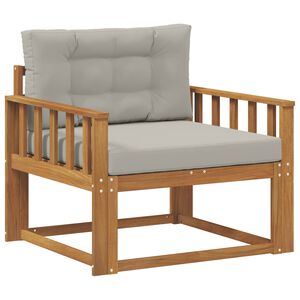 vidaXL Środkowa sofa ogrodowa naturalny