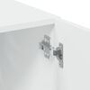 vidaXL Szafka, biała, 70x42,5x225 cm, materiał drewnopochodny